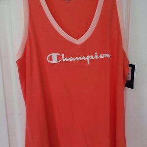NWT Champion Neon Pink/Orange Women's Tank Top